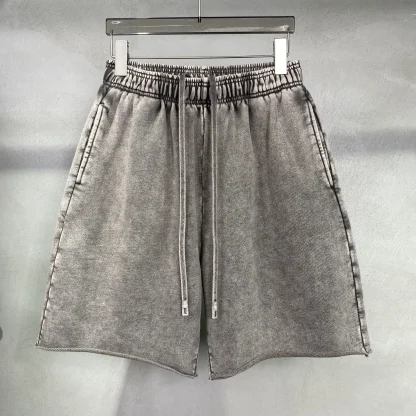 Acid Washed Gym Short