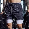 Men's Double Layer Gym Shorts