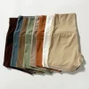 High-waist Solid Gym Shorts - Image 4