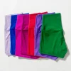 High-waist Solid Gym Shorts - Image 5