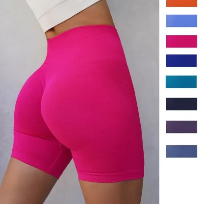 Quick Dry Seamless Gym Shorts - Image 7